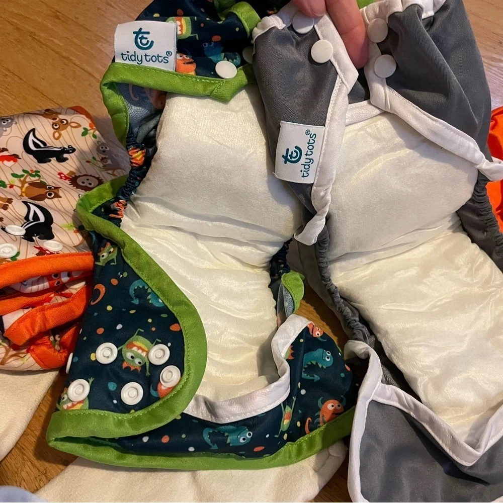 Tidy Tots one size cloth diaper system